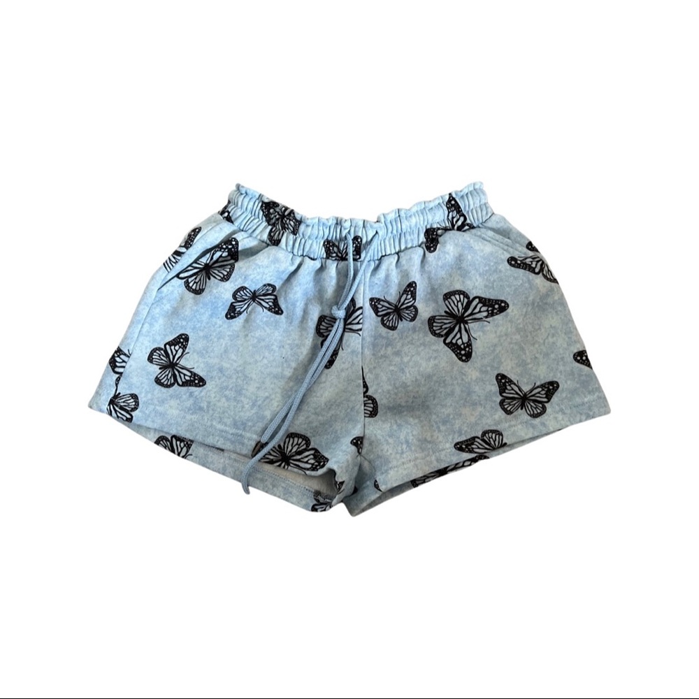 Butterfly cotton shorts, celebrity pink, comfy shorts